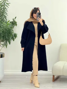 پالتو فوتر بلند آستین پیله