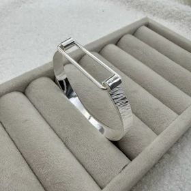 بنگل آبکاری شده در دو رنگ