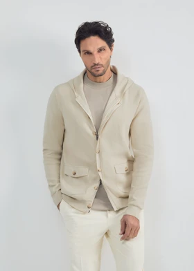 سویشرت کلاه دار knit