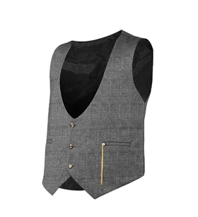 جلیقه مردانه رسمی چهارخونه