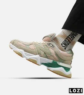 کفش کتانی مردانه و زنانه گلبهی سبز NEW BALANCE 9060 مدل 4152