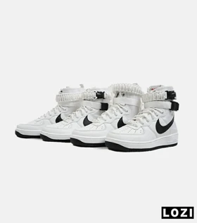 کتانی ساق‌دار مردانه سفید NIKE AIRFORCE AF1