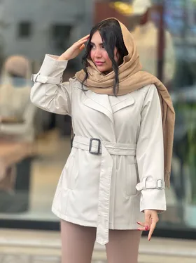 بارانی یقه انگلیسی کد 702