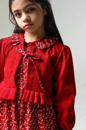 کت سارافن دخترانه یلدا گل‌گلی