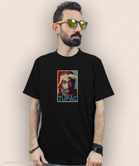 تیشرت مردانه و زنانه طرح توپاک کد 952