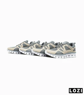 کفش کتانی طبی زنانه و مردانه طوسی کرم SKECHERS element 2.0