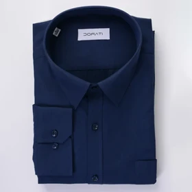 پیراهن رسمی مردانه فلورا سورمه ای