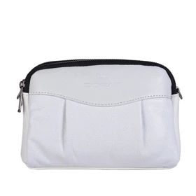 کیف دوشی چرم زنانه 707 (سفید)