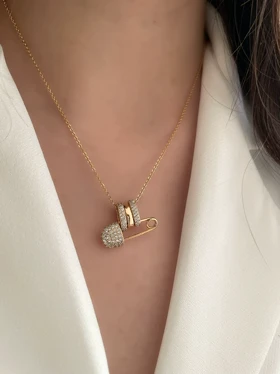 گردنبند سنجاق ژوپینگ