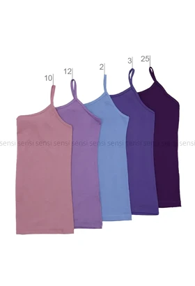 تاپ دوبند ساده رنگی کوچک کد1001225