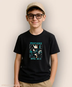 تیشرت بچگانه طرح شیطان کش شخصیت موییچیرو کد 979