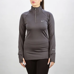 استرج نیم زیپ زنانه نایک مدل SRN-2B1286 طوسی تیره