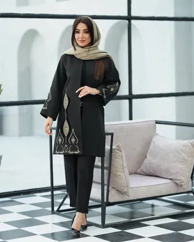 مانتو گلدوزی ماهرخ کد 2613