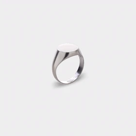 انگشتر نقره دایره unisex
