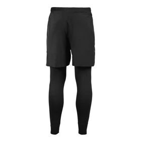 شلوارک و لگ سرهمی ورزشی مردانه مدل PY-3M1432 مشکی
