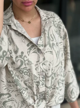 شومیز جلوگرهی کد 903