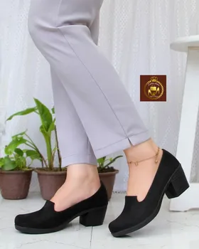 کفش برت پاشنه‌دار طبی اداری زنانه