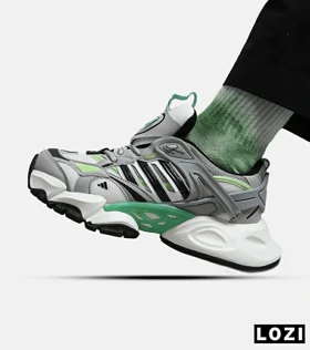 کفش کتانی مردانه و زنانه سفید طوسی مشکی سبز ADIDAS performance x9000l4