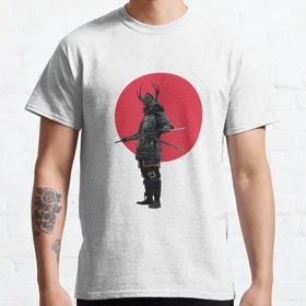 تیشرت با طرح Samurai Ghost of Tsushima گوست اف سوشیما کد 19244