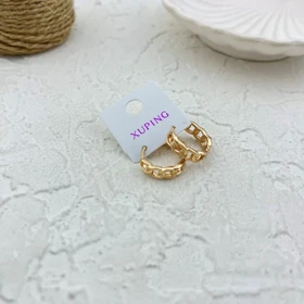 گوشواره زنانه طرح کارتیه ژوپینگ، ظرافت در عین سادگی Xuping