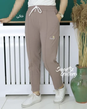 شلوار گلدوزی بابونه