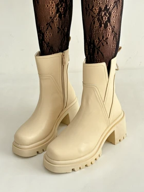 پاشنه نیم بوت یقه وی 1382