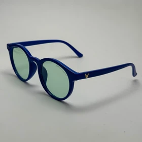 عینک آفتابی و شب گرد جنتل مانستر GENTEL MONSTER آبی عدسی سبز کد 3289
