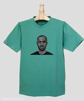 تیشرت مردانه و زنانه رپ و موزیک طرح فدایی کد 781