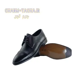 کفش مجلسی/رسمی مردانه چرم طبیعی بندی برت si132