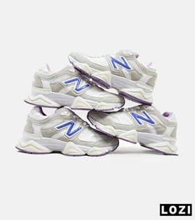 کفش کتانی زنانه کرم بنفش NEW BALANCE 9060