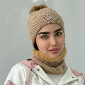شال و کلاه رینگی لبخند
