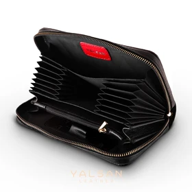 ست هدیه زنانه چرم یلسان مدل غزال کد 176-DLN-MRV