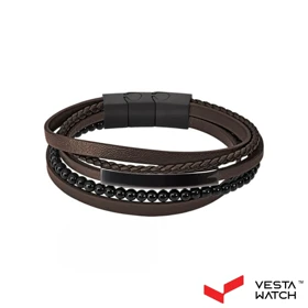 دستبند مردانه لوتوس استایل LOTUS STYLE مدل LS2144-2/3