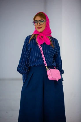 مانتو شومیز مچ چین NR