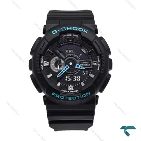 جیشاک GA-110HR مردانه مشکی آبی Casio-5894-G