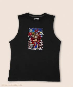 تاپ مردانه و زنانه طرح وان پیس کد910