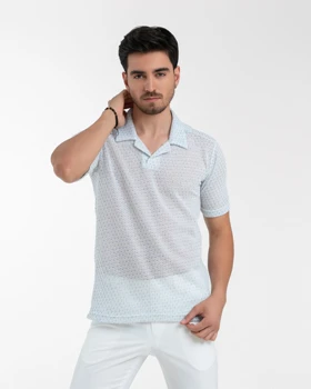 ام کی کالکشن پولو شرت mk-4166-blue