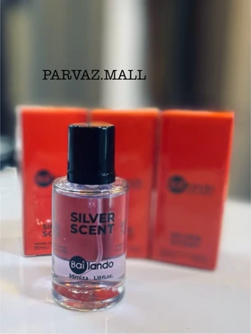 عطر جیبی BAILANDO بایلندو مدل SILVER SCENT سیلور سنت 35ml