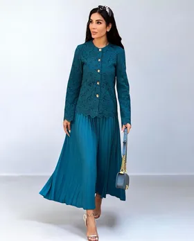 کت و شلوار دانتل