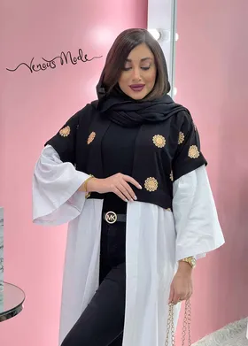 مانتو لینن بلند بالا طرحدار