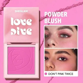 رژگونه پودری شیگلم مدل لاو دایو Love Dive وزن 4.6 گرم