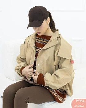 بارانی کلاهدار ایوا 6268