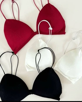 سوتین مثلثی جلو بازشو کد 1564