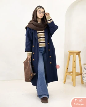 مانتو بلند ساینا 4086