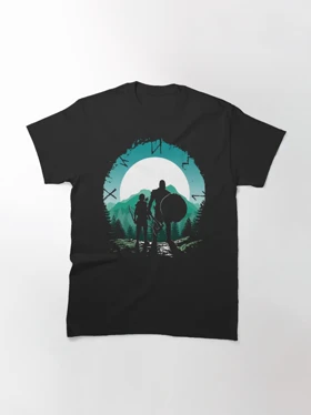 تیشرت طرح بازی God Of War گاد اف وار کد 9973