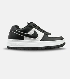کفش کتانی مردانه و زنانه مشکی سفید نایک NIKE AIR FORCE