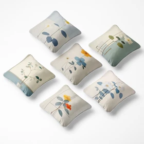 کوسن 6 تکه pillow 6 set 324