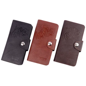 کیف پول چرمی طرح Levis
