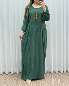 پیراهن ساحلی آی سا E7512 (سبز)
