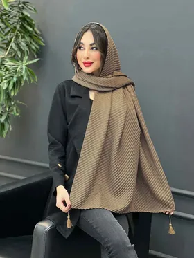 شال پلیسه درشت